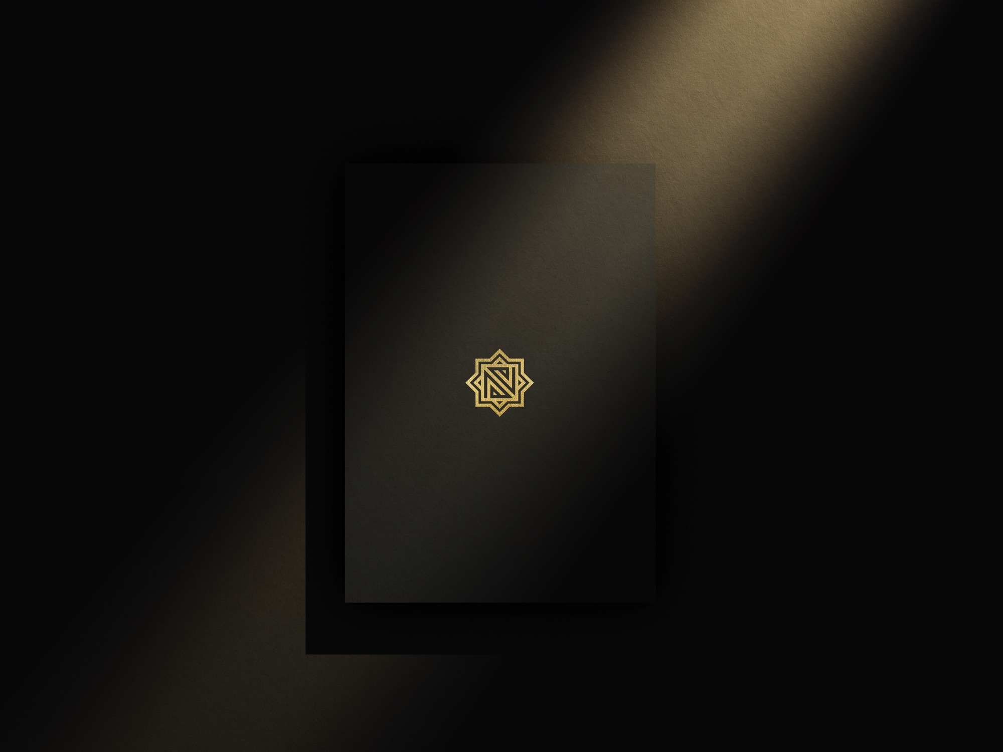Ary Nassiri — the eight-point geometric star monogram