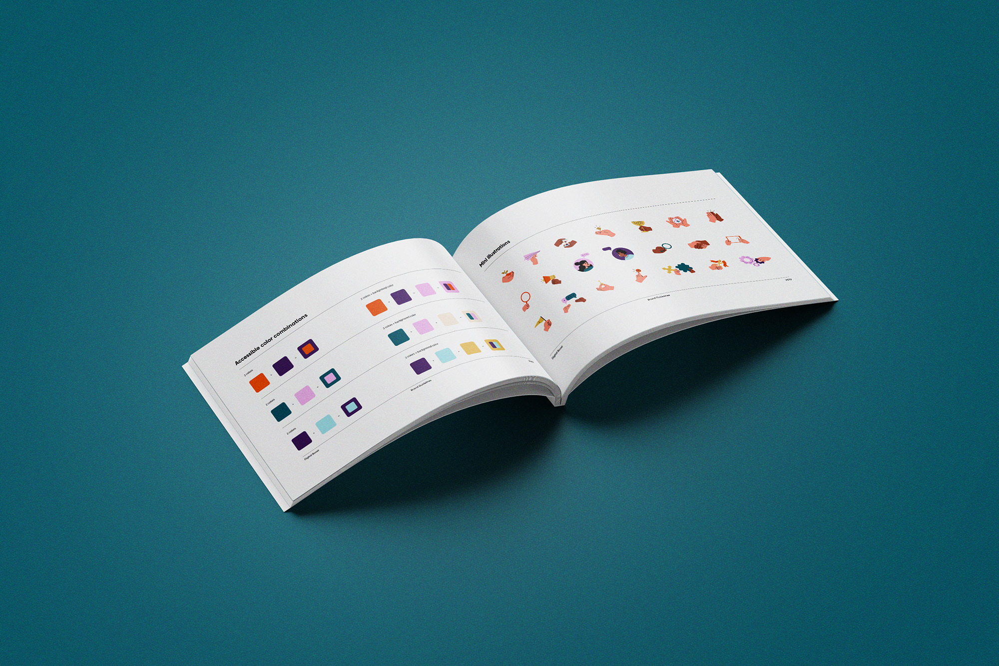 Digital Boost — a spread from the brand guidelines