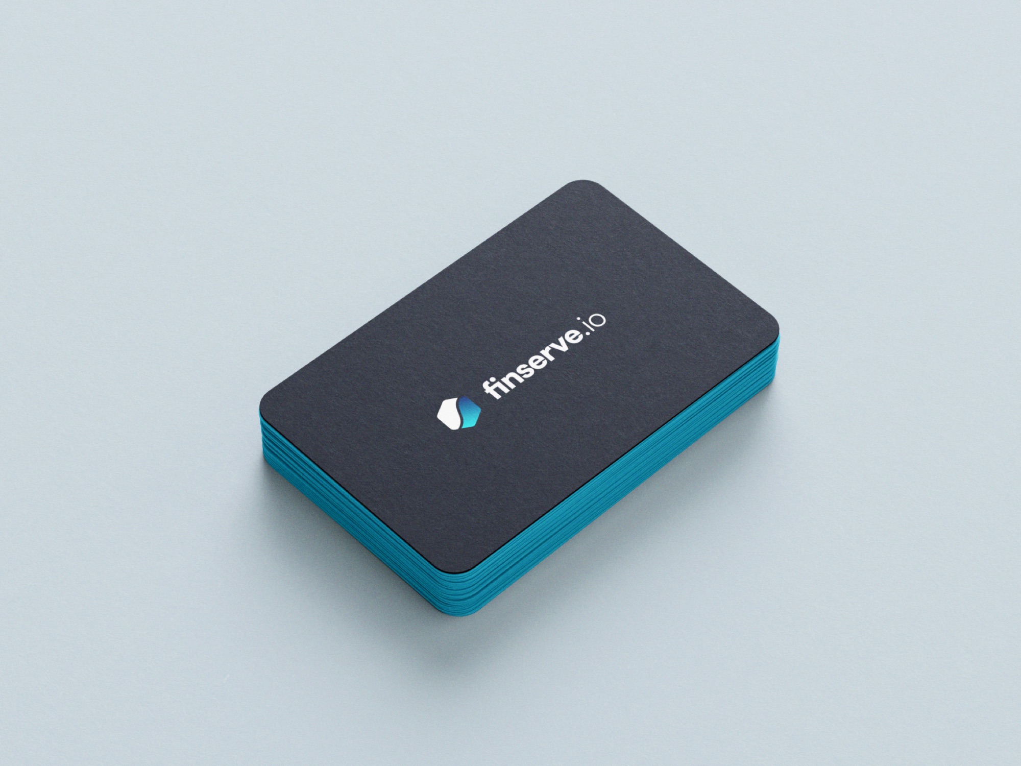 Finserve.io — printed business cards