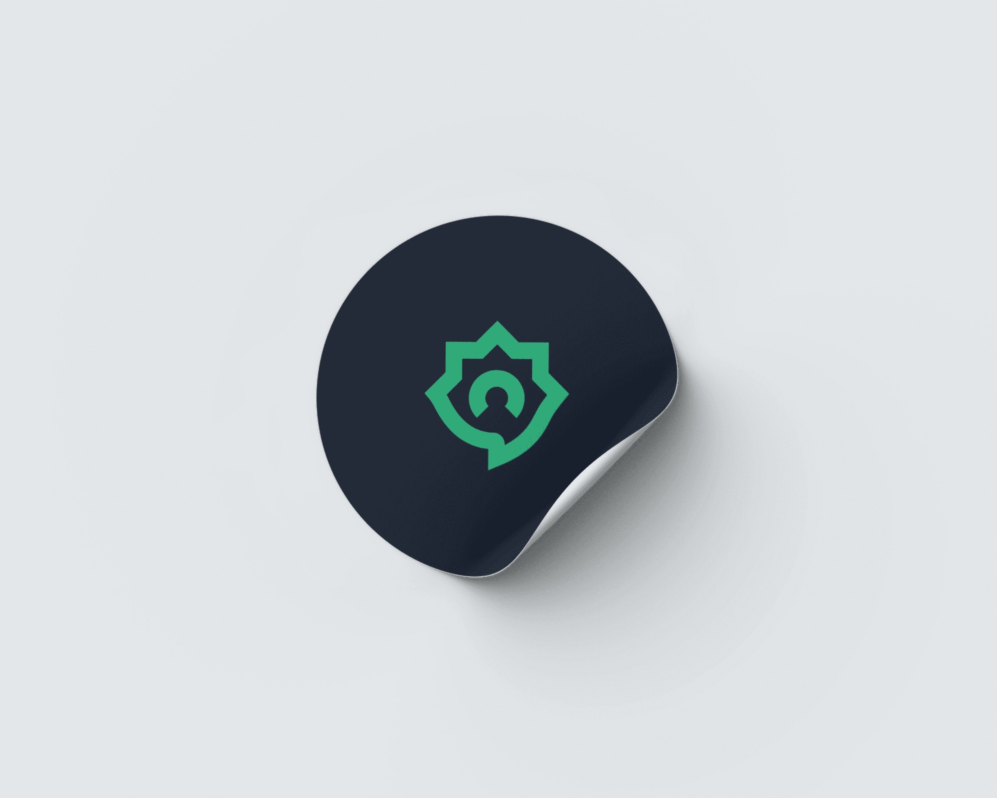 Labayk App — the app icon on a sticker