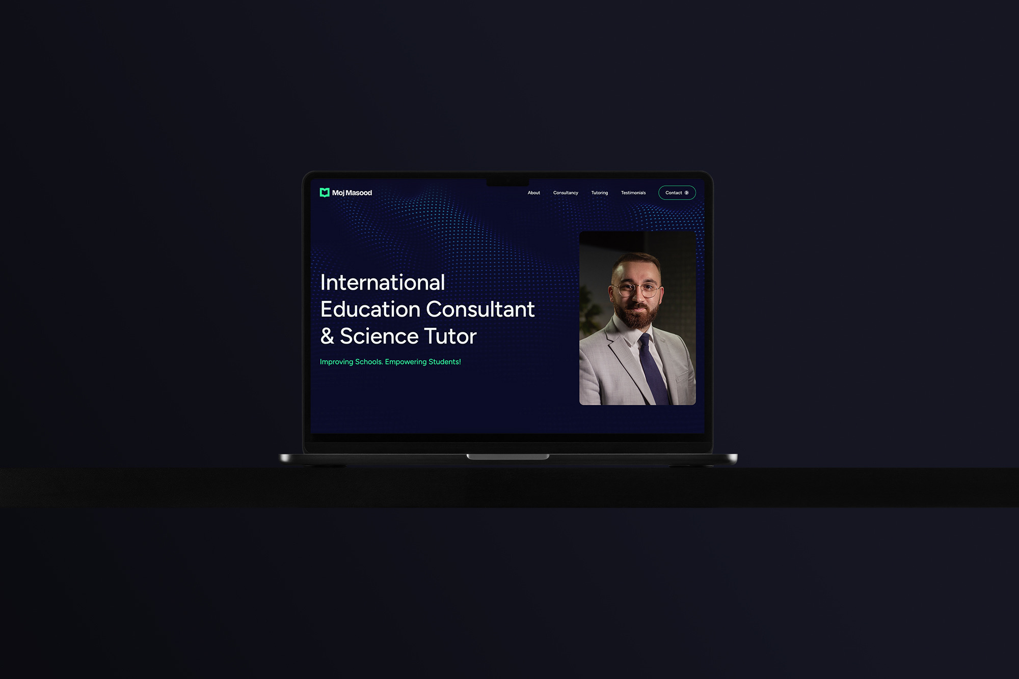 Moj Masood — brand & website