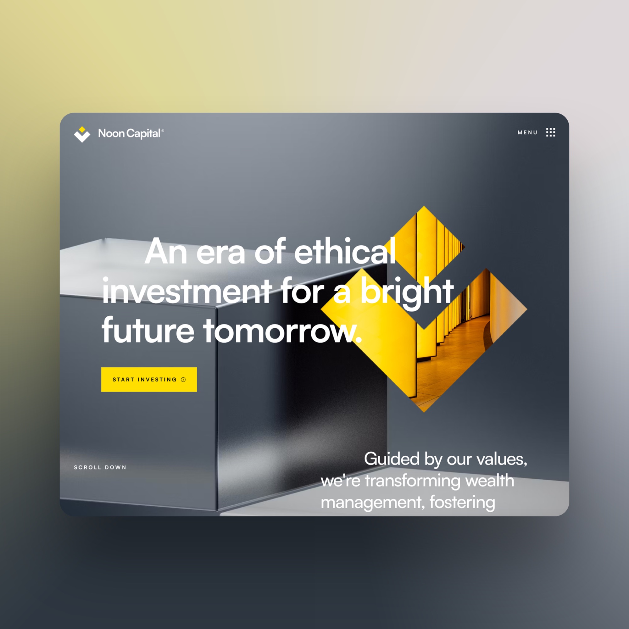 Noon Capital — the website