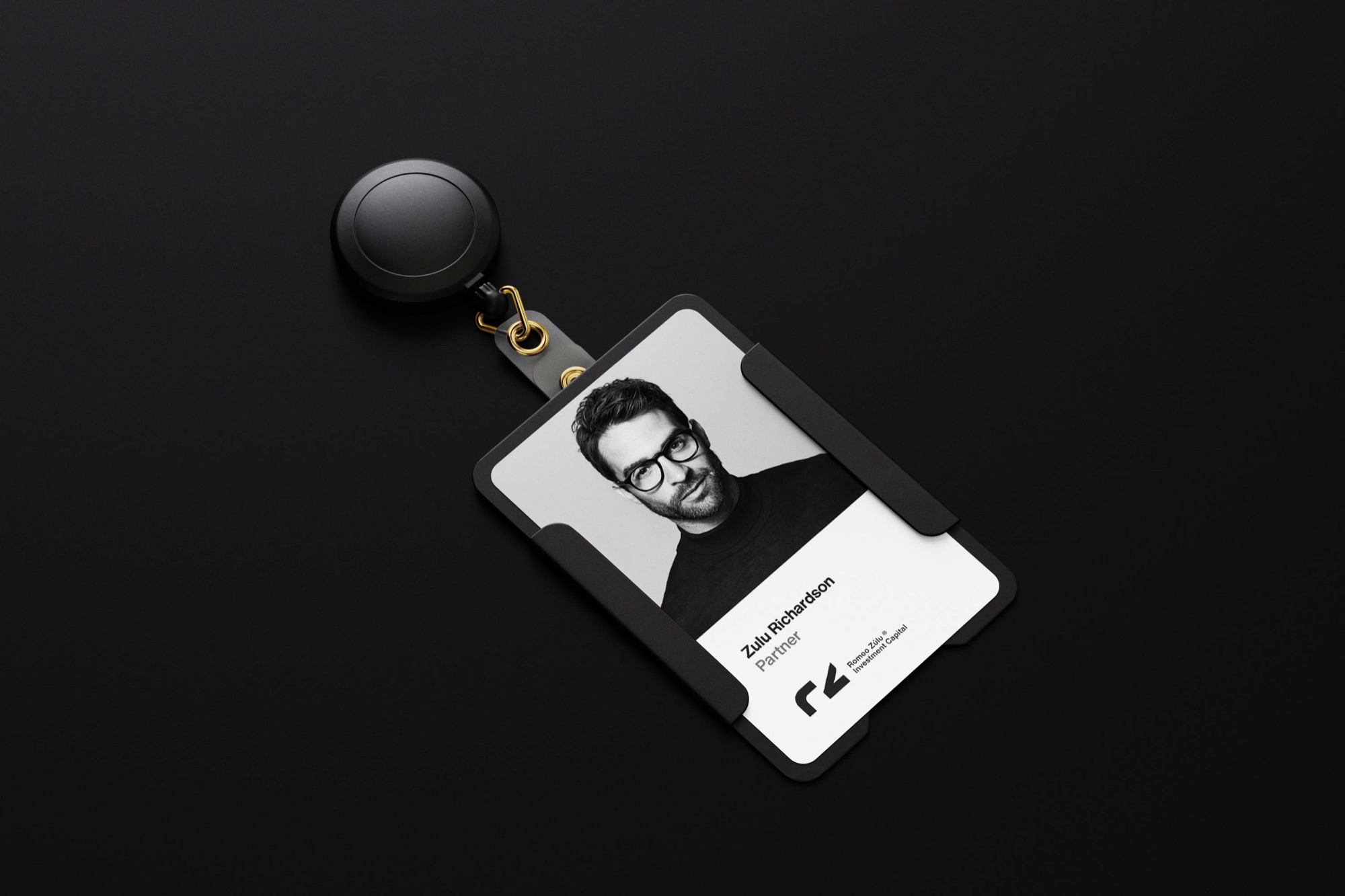 Romeo Zúlu Investment Capital — an ID badge
